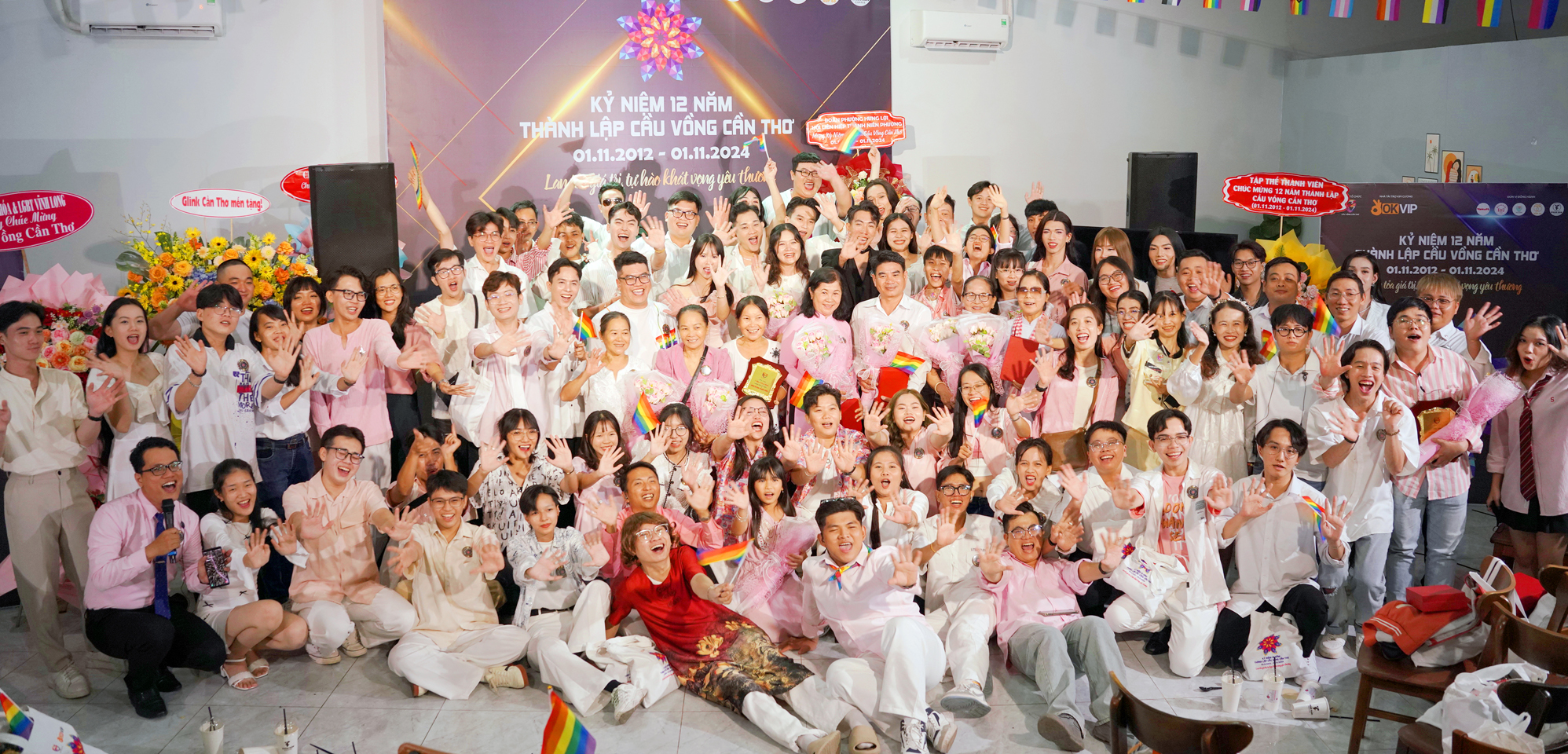 Kỷ niệm 12 năm thành lập Cầu Vồng Cần Thơ