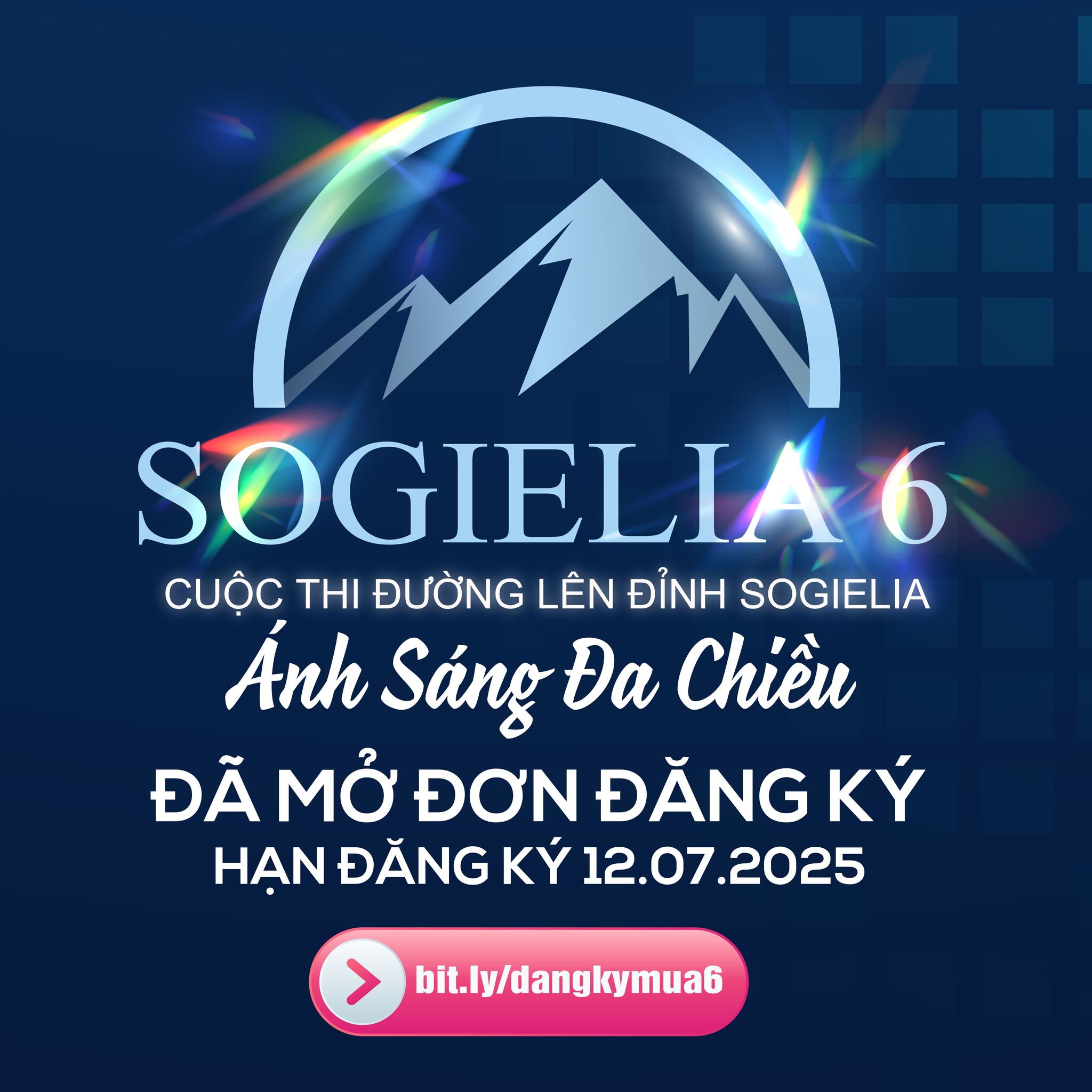 ĐƯỜNG LÊN ĐỈNH SOGIELIA MÙA 6 CHÍNH THỨC MỞ ĐƠN ĐĂNG KÝ