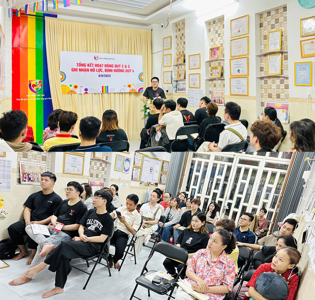 Cầu Vồng Cần Thơ thực hiện Tổng kết hoạt động Quý 2 và 3
