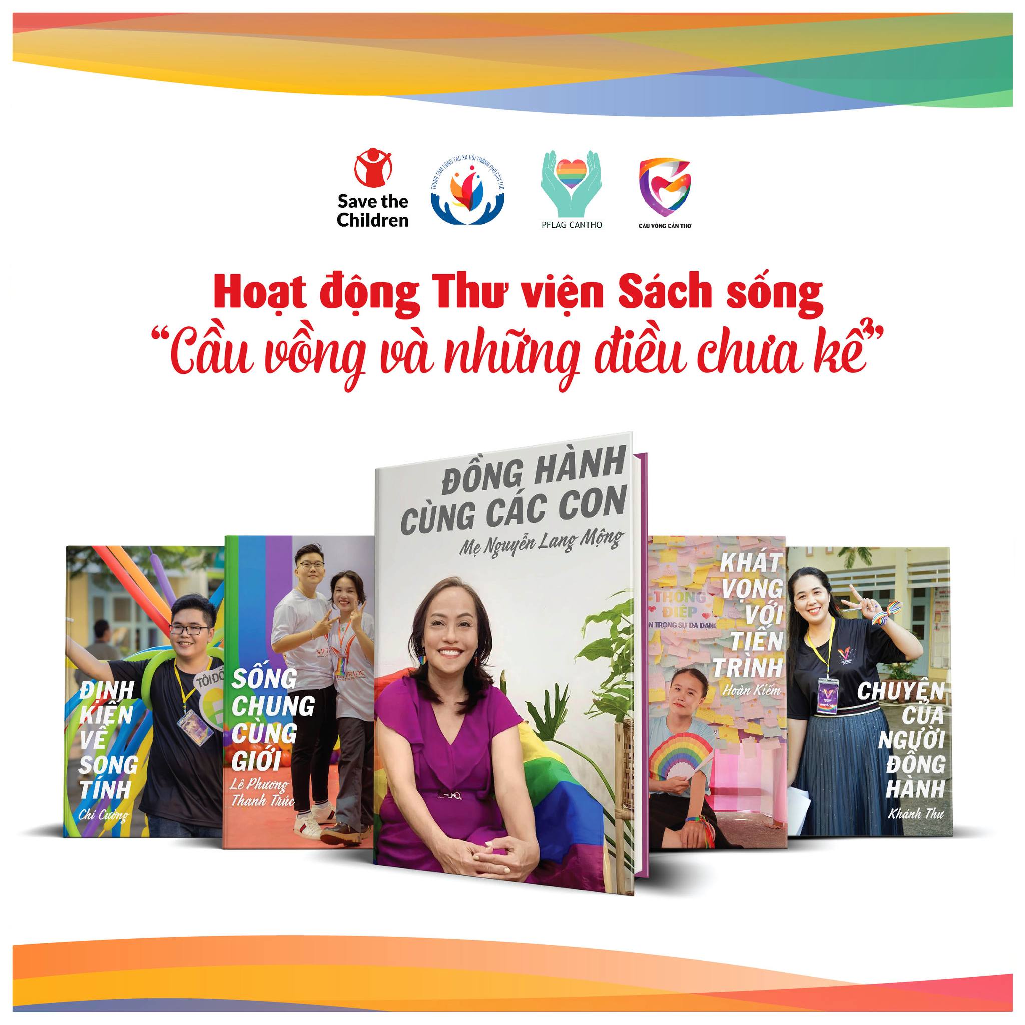 Thư viện Sách sống với chủ đề Cầu vồng và những điều chưa kể