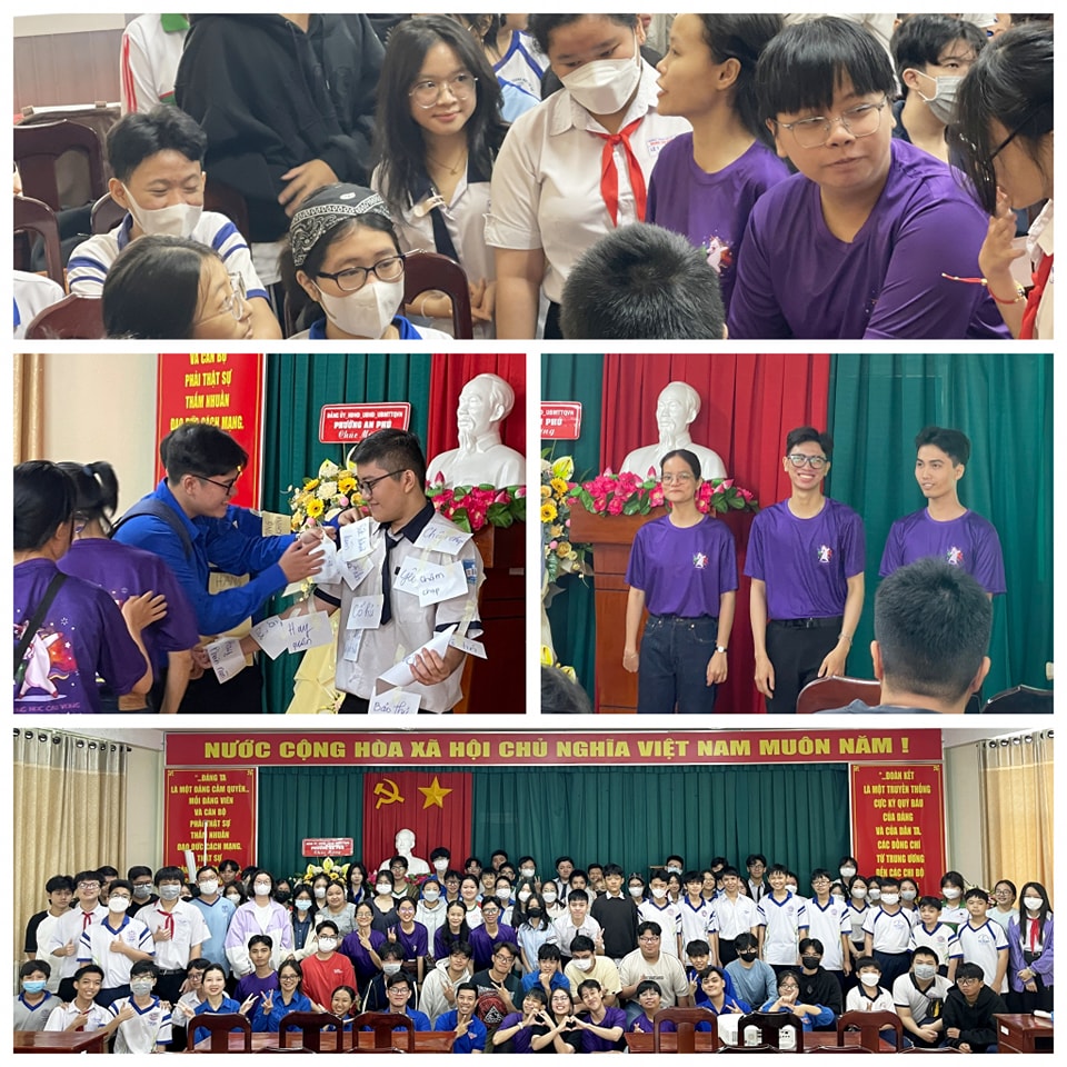 Buổi giao lưu thứ 6 trong chuỗi truyền thông cho các em học sinh về sinh hoạt hè
