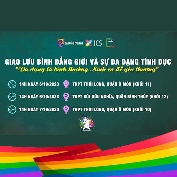 10/2023: THCV TẠI THPT THỚI LONG VÀ THPT BÙI HỮU NGHĨA, TP.CẦN THƠ